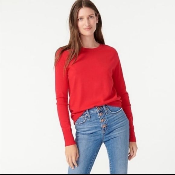 J. Crew Sweaters - J. Crew Margot Crewneck Merino Wool Sweater